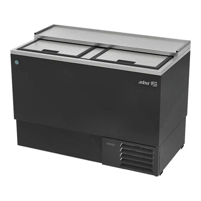 CONGELADOR ASBER GLASS FROSTER AGF-50 HC | Congelador | 2 Puertas Deslizables | Bar Cervecería | Mesa de Trabajo Congeladora Congelador Bajo Mostrador Bajo Barra Conservador Acero Inoxidable Restaurante Cafetería Cocina Industrial Bar Cremería Hotel