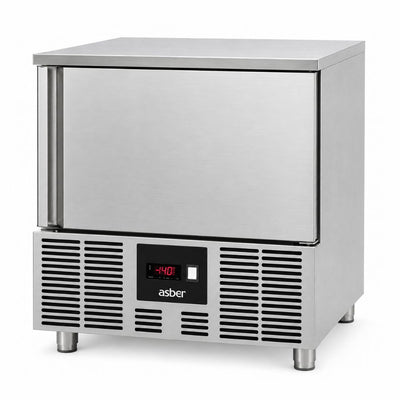 ABATIDOR ASBER BBC 05 19115160 | Abatidor de Temperatura | Capacidad para 5 Insertos | Restaurante Catering Negocio de Alimentos