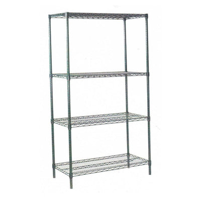 ANAQUEL ASBER ED 1836 | Anaquel | 4 Entrepaños | Acero | Heavy Duty | Insumos Lácteos Harinas | Restaurantes Bodegas Alamcenes Camaras