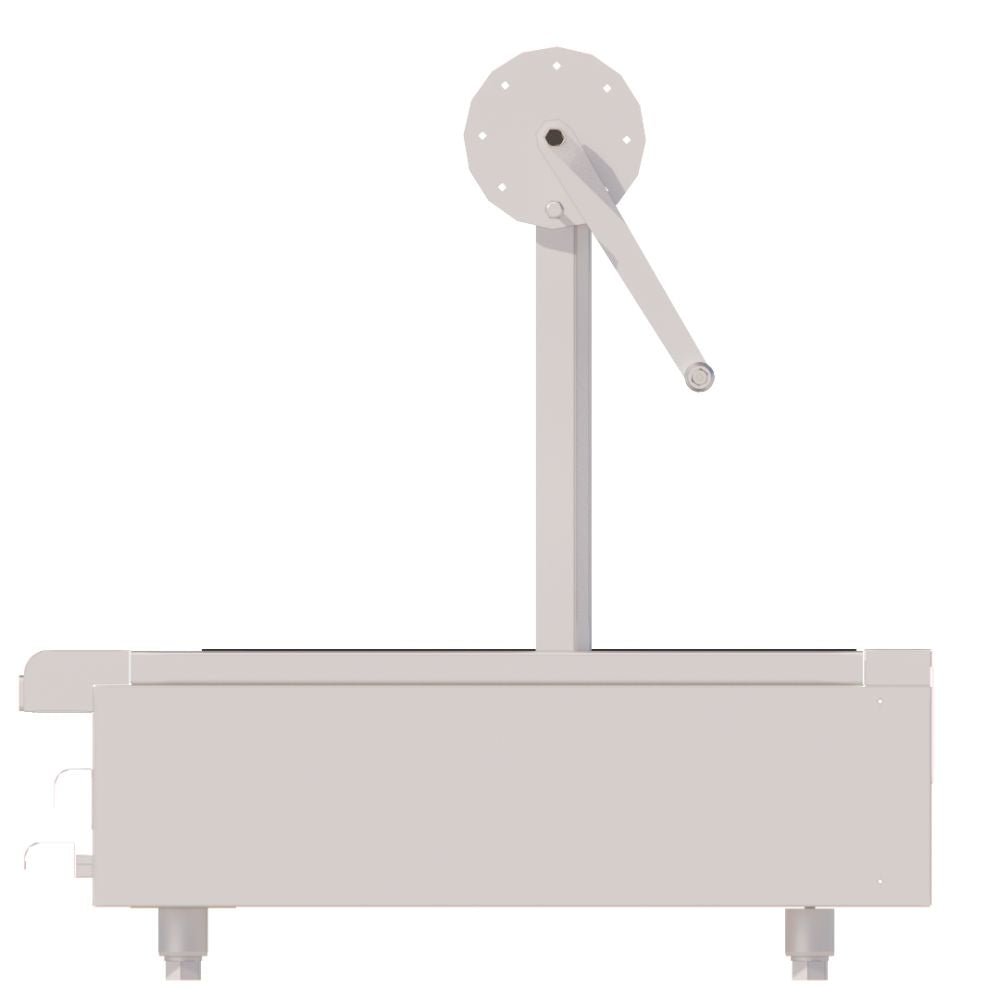ASADOR DELTA ASR-ARG | Asador 91.5 CM | Carbón | Charola Recolectora | Recolector de Grasa | Manivela Ejes | Carnes Vegetales Alimentos | Cocina Comida Alimentos Restaurant Campestre Asados Cortes