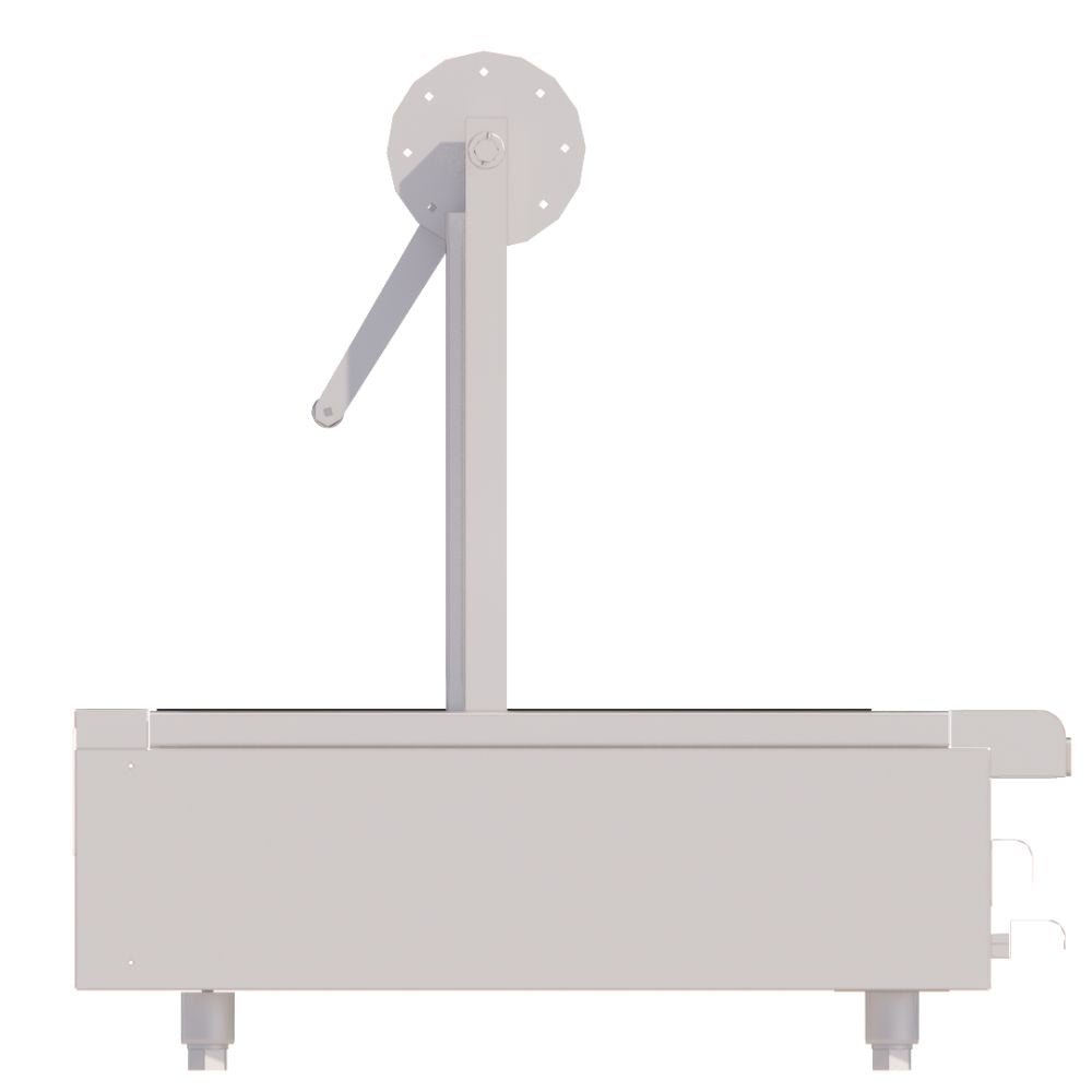 ASADOR DELTA ASR-ARG | Asador 91.5 CM | Carbón | Charola Recolectora | Recolector de Grasa | Manivela Ejes | Carnes Vegetales Alimentos | Cocina Comida Alimentos Restaurant Campestre Asados Cortes
