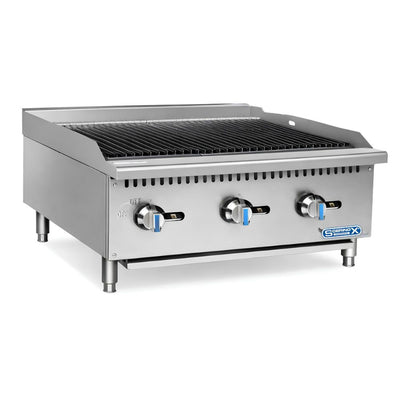 ASADOR SOBRINOX XLRC-900 10091401 | Asador | Gas | Frente 90.4 cm | Bar Cafetería Restaurante Restaurante Cocina Económica Freír Alimentos Freidoras Alitas Papas A la Francesa Salchipulpos Pollo Snacks