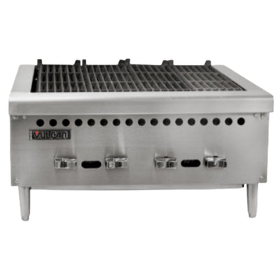 ASADOR VULCAN VCRB25-2 | Asador | Gas | Acero Inoxidable | Parrilla | Quemadores | 1 Cajón | Cocina Industrial Restaurante Cafetería | Hotel Tacos Carne Cortes Asada Mariscos Cocción Cocina Industrial Comida Base Charola Derrames Cafetería Bistró Gourmet Parrilla