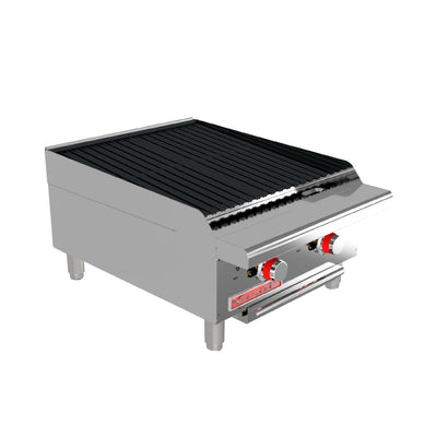 ASADOR CORIAT ACV-2 MASTER | 2 Parrillas | 2 Quemadores | Lámina De Acero Inoxidable | Gas | Restaurante Hotel Industrial Cenadurías Comedores Industriales Asador Tacos Pastor Taquería Negocio Cocina Industrial Asar Carne