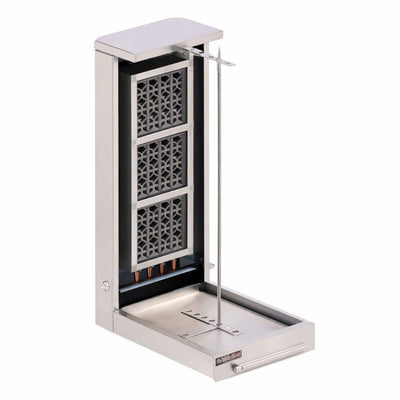 ASADOR DELTA PASTORERO-80 TOP | Asador Pastorero Tipo Doneraky | Capacidad: 80 Kg de Carne | Taquería Negocio Restaurante Taqueria Doneraky Doneraki Negocio Restaurante Cocina Industrial Asar Carne