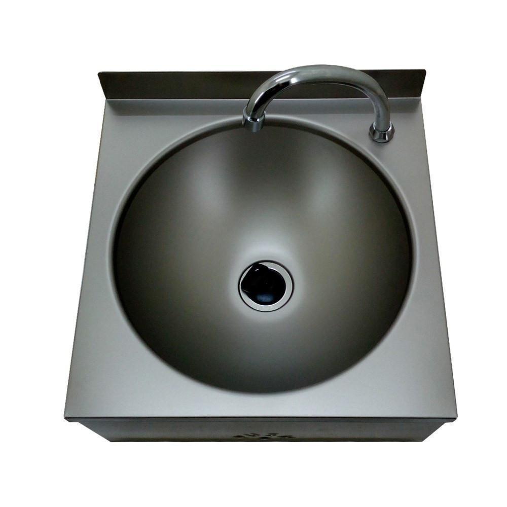 LAVAMANOS ASBER LM-44 | Lavamanos Pared | Temporizador Oculto | Acero Inoxidable | Gris | Cocina Restaurante Bar Ideal Negocio Limpieza Manos Mejor Opción Disponibles Acero Inoxidable Color Gris Accesorios Pulsador Temporizado Palanca Fácil Accionamiento Caño Soporte Giratorio Mezclador Llaves Regulación Caudal Agua Fría Caliente Tubos Flexibles Alta Presión Válvula Desague Pulsador Temporizador Oculto Sistema Accionamiento Aporta Seguridad Comodidad Utilizado No Sobresale Lavamanos