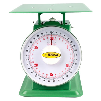 BÁSCULA NOVAL ATZ-30 | Báscula Industrial de Muella | Analoga | 30 Kg a 100 gr | Fabrica Verdulería Basculas Mostrador Restaurantes Pesar Tianguis Restaurante Verduras Carnes Colgantes Plataforma Carniceria Cremeria Contadora Cargar Colgante