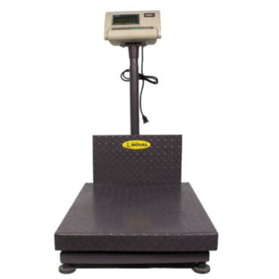 BÁSCULA NOVAL JR-300RS | Báscula Digital con Modulo A12 salida RS232 | 300 Kg | uso Rudo | Industria Negocio Bodega Básculas Restaurantes Pesar Tianguis Restaurante Verduras Carnes Plataforma Carniceria Cremeria Contadora Cargar Uso Industrial