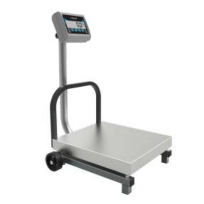 BÁSCULA PROTEK 1025070  | Báscula Electrónica | 500 Kg | Acero | Paquetería Bodega Almacén Cajas Paquetes Basculas Mostrador Restaurantes Pesar Tianguis Restaurante Verduras Carnes Colgantes Plataforma Carnicería Cremería Contadora Cargar Colgante