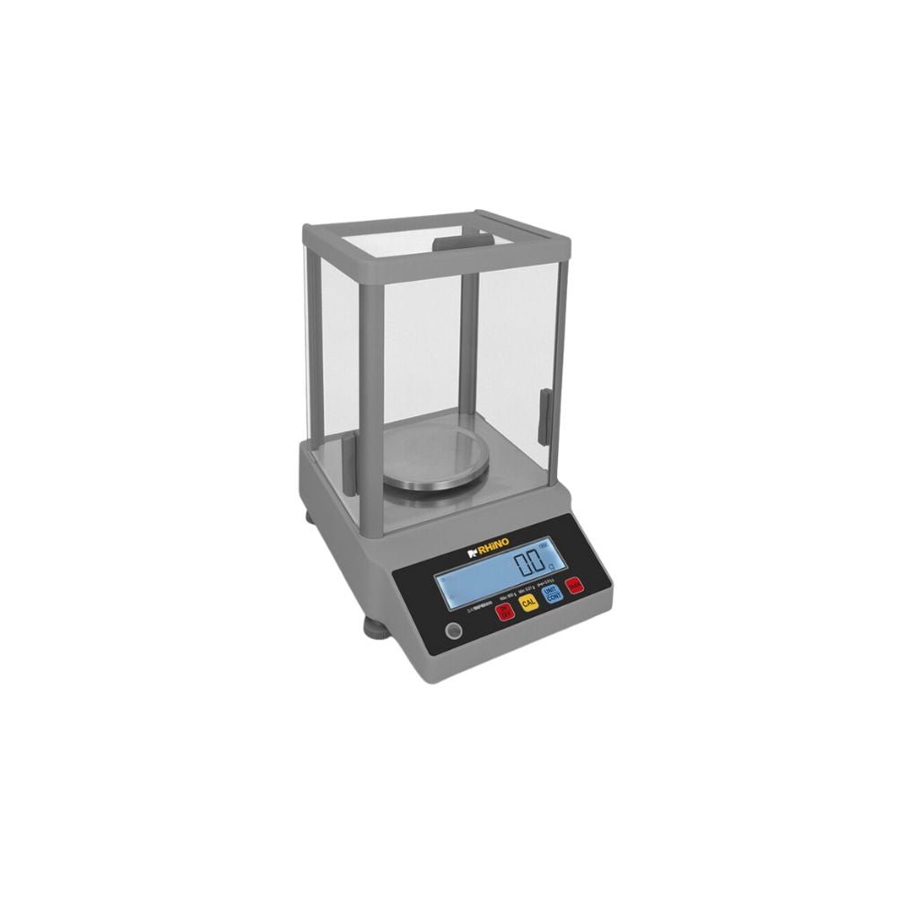 BÁSCULA RHINO BAPRE-600 Báscula Electrónica de Precisión 600 Gramos  Recargable con Capelo Abarrotes Carniceria Semillera