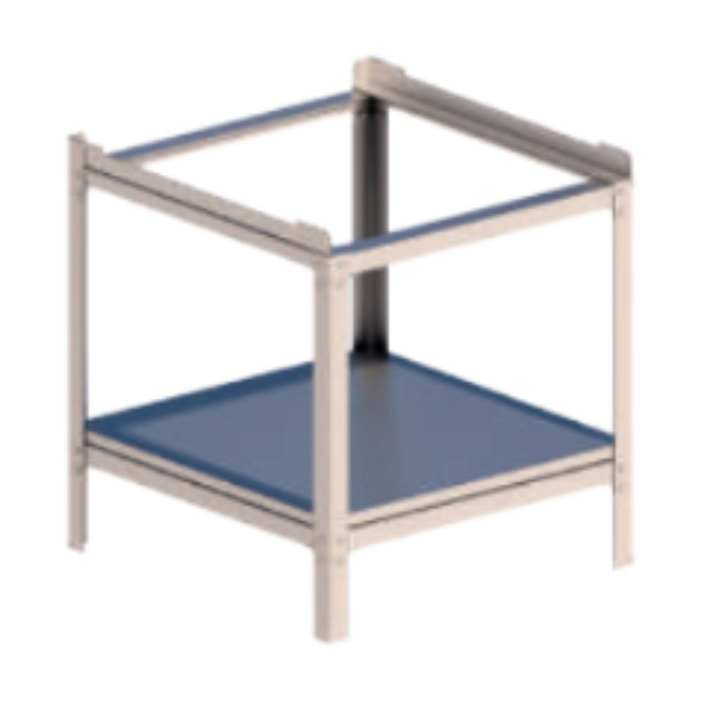 BASE DELTA BA-2 TOP | Base Angular para Equipo de (24”) | Acero Inoxidable | Cocina Industrial Restaurante Restaurantes Bases Patas Cocina Industrial Equipos Accesorios Para Mesas Comedor Parrillas Asadores Planchas Ambientada