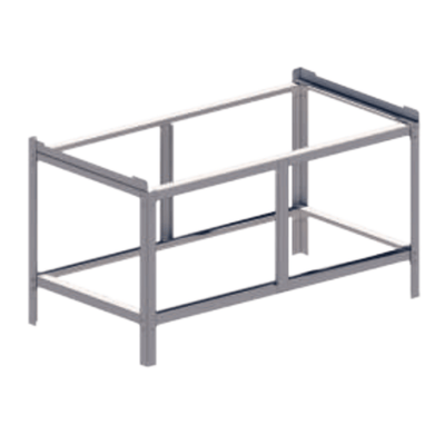 BASE DELTA BA-4 TOP | Base Angular para Equipo de (48”) | Acero Inoxidable | Cocina Industrial Restaurante Restaurantes Bases Patas Cocina Industrial Equipos Accesorios Para Mesas Comedor Parrillas Asadores Planchas