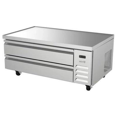 BASE REFRIGERADA ASBER ACBR-52 HC | Base de Chef Refrigerada | 2 Cajones | 6 Insertos | Control Electrónico | Acero Inoxidable | Chef Cocina Profesional | Hotel Servicio Banquetes Catering Hostelería Pastelería Cocina Profesional Industria Gastronómica Equipo Refrigeración