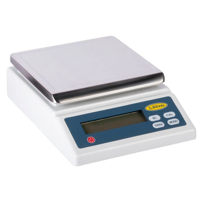 BÁSCULA NOVAL NBE-KF2 | Báscula de Precisión | 2000g/0.1g | Porciones Cafetería Panadería  Báscula Porcionadora Precisión Cantidades Pequeñas Harina Azúcar Objetos Pequeños Para Clavos Anillos Especias Peso en Gramos Portátil.