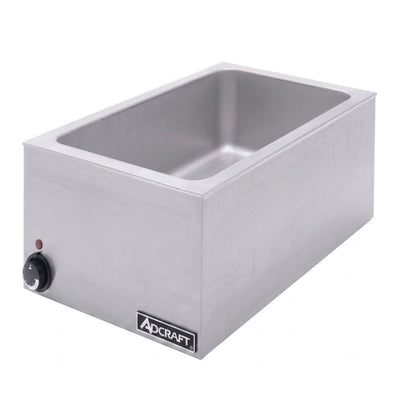 FOOD WARMER ADCRAFT FW1500 W/C | Food Warmer / Cooker con Control | 1500 W | Acero Inoxidable | Restaurante Buffet Catering