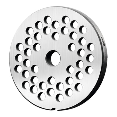 CEDAZO RHINO CEDA12-6 | Cedazo para Molino de Carne 12 | Medida 1/4 | Acero Inoxidable | Carnicería Cocina Industrial