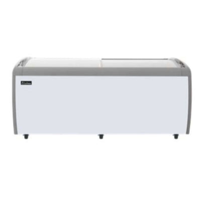 CONGELADOR ICEHAUS CHPC-560 | Congelador Horizontal | 19.5 Pies Cúbicos | Puerta de Cristal | Enfriador y Congelador Combinado | Super Mercado Tienda