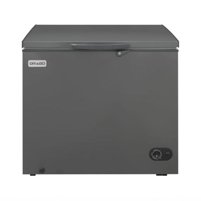 CONGELADOR ICEHAUS CTC-07-G | Congelador Horizontal Gris | 1 Tapa de Cofre | 7 Pies Cúbicos | Pescadería Heladería Carnicería Pescaderia Supermercado Tienda Abarrotes Cocina Restaurante Industrial Comedor Tienda de Convivencia Cremeria Carniceria Almacenar Congelar