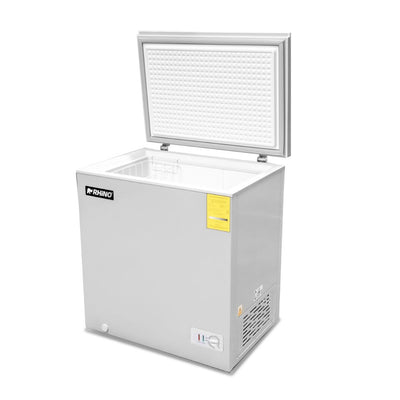CONGELADOR RHINO CONGECO-5 | Congelador Horizontal | 5 Pies Cúbicos | Canastilla De Acero | Carnicería Pastelería Super Mercados Cocina Industrial Restaurante Tienda de Conveniencia Autoservicio