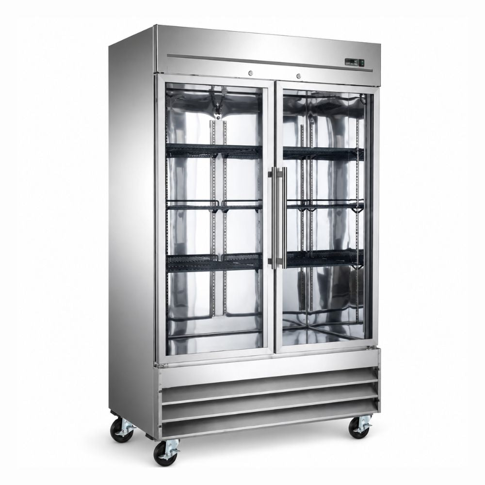 CONSERVADOR CRT ERV472PV 200-001-035 | Conservador Puerta Cristal | 2 Puertas | Restaurantes Cocinas industriales Hoteles Comedores industriales Banqueteras Cafeterías Negocios de alimentos Distribuidores de alimentos