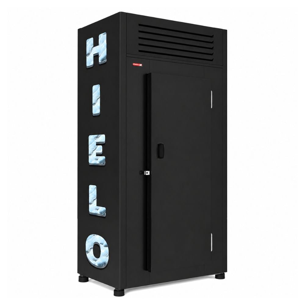 CONSERVADOR DE HIELO TORREY 1029911 SVF25-I1 N | Conservador de Hielo | Volumen Utilizable 729 lts | Tienda de Conveniencia Supermercados | Depósito de Hielo Almacén Hielera Contenedor de Hielo Acero Inoxidable Restaurante Bar Hotel Cafetería Cocina Industrial Negocio