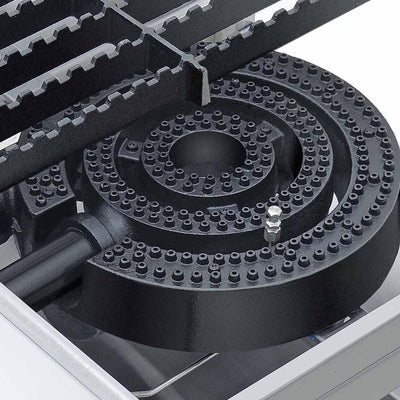 ESTUFÓN CORIATEC-2T MASTER | Estufón | 2 Secciónes | 2 Quemadores Concéntrico Hierro Fundido | Gas | Hotel Restaurante Comedor Industrial FondaFogon Hotel Cocina Comedor Industrial Alimentos Rapidos