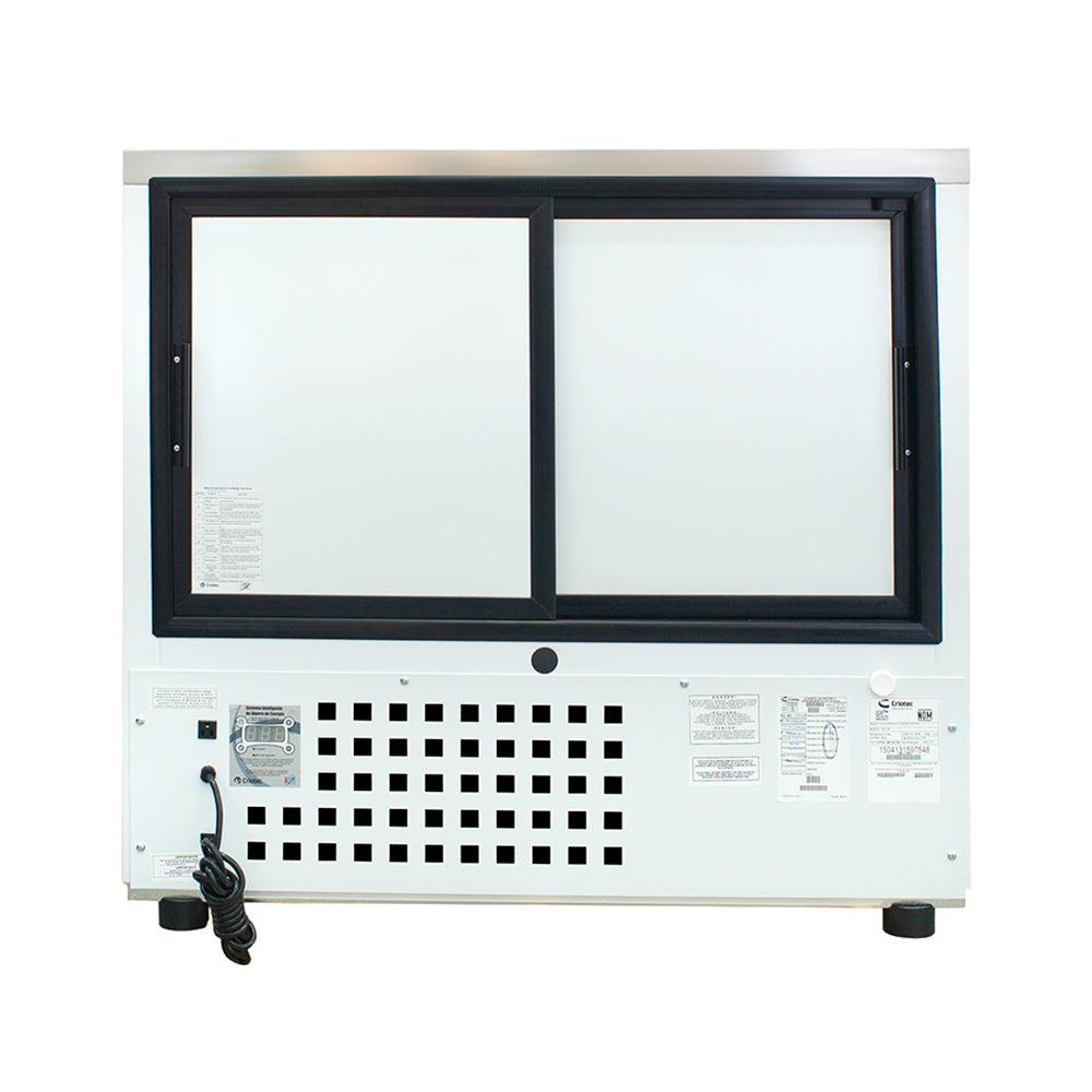 Criotec VCC-120 Vitrina Exhibidor Cristal Curvo. Pasteleria Reposteria Negocio Alimentos Pasteles Panes Exhibicion Industrial Carniceria Cremeria. KitchenMax.Store. Envíos seguros a todo México. Cotiza hoy mismo.