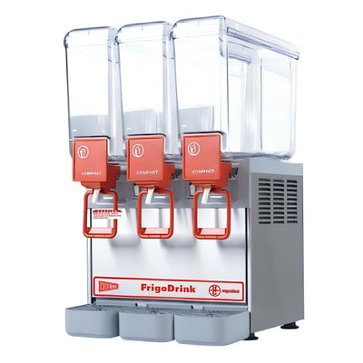 EUROQUIP D20/3 | Despachador de Bebidas | Restaurante Cafetería Bares | 3 Depósitos 20 Litros | Hotel Buffet Catering Tienda de Autoservicio Cine Bistró Comida Rápida