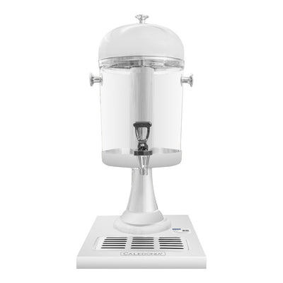 DISPENSADOR DE BEBIDAS RHINO DISJU-8 | Dispensador Cilíndrico de Bebidas | Capacidad 7.5 L | Tubo Central para Hielo | Buffet Hotel Restaurante