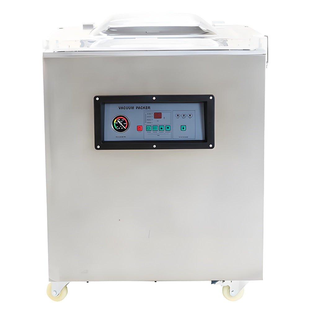 Empacadora al Vacío Migsa DZQ-600B, 550 ×10 mm., en acero inoxidable.