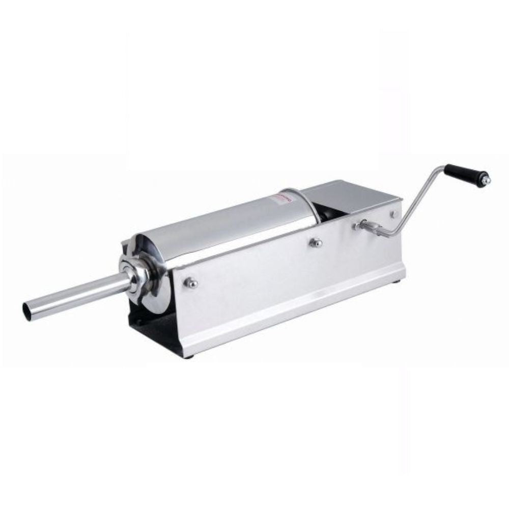 EMBUTIDOR KEITER KREPPSLAND METEH-7 | Embutidor Horizontal | 7 Litros | Acero Inoxidable | Cocina Industrial Restaurante Hotel Cocinas Hotel Granjas Procesamiento Carne Carnicero Restaurantes Especializado Carnes