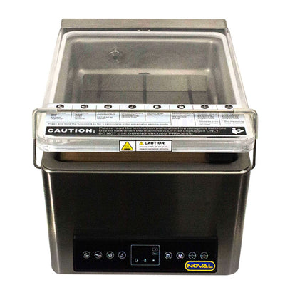EMPACADORA NOVAL EVN-4 | Empacadora al Vacio | 1 Barra de Sellado | Acero Inoxidable | Cocina Industrial Conservar Alimentos Restaurantes Empacadora Selladora para Cocina Industrial Conservar Alimentos Sellar Empaques Transportar Alimentos Envasado Al Vacío