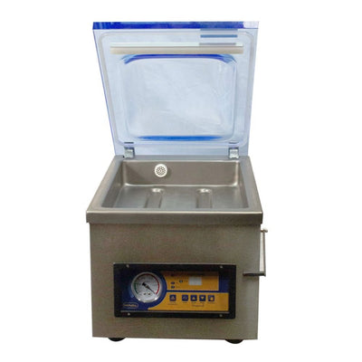 EMPACADORA NOVAL EVN-8 | Empacadora al Vacio | 1 Barra de Sellado | Acero Inoxidable | Cocina Industrial Conservar Alimentos Restaurantes Empacadora Selladora para Cocina Industrial Conservar Alimentos Sellar Empaques Transportar Alimentos Envasado Al Vacío