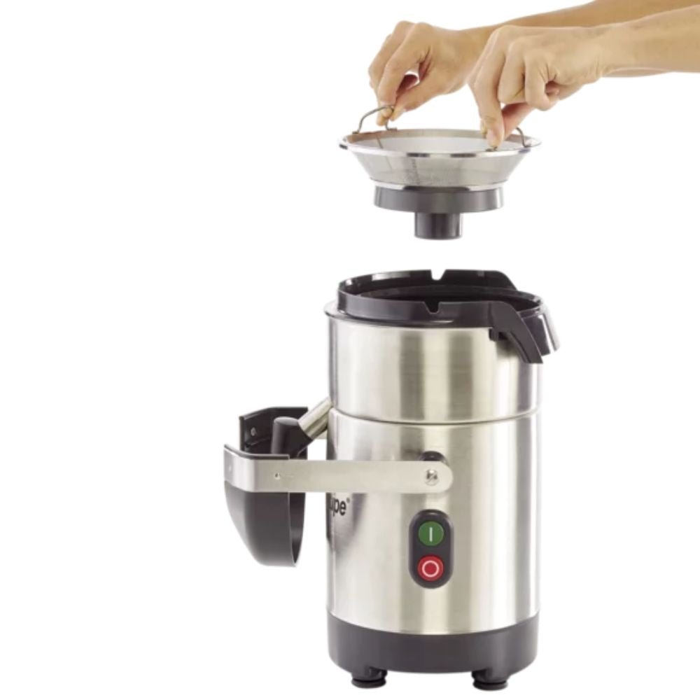 EXTRACTOR DE JUGOS ROBOT COUPE J80 | Extractor de Jugos | Monofásico | 120 Litros | Restaurantes Cafetería Comedores Cafeteria Restaurante Negocio Desayunador Jugos Cenaduria Fonda Exprimir Frutas Naranjas Limones Toronjas