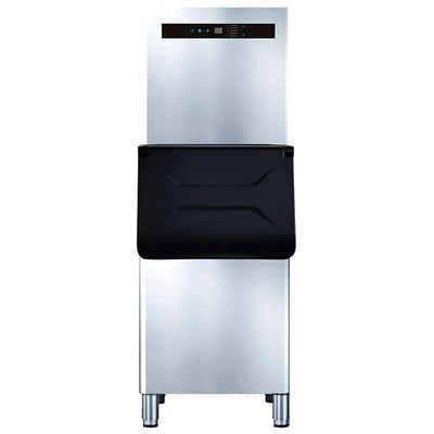 FABRICA DE HIELO MIGSA HB-160 | Máquina Fabricadora de Hielo en Cubos | Producción 160 Kg por Día | Capacidad de 120 Kg | Restaurante Oficina Refrigerar Congelar Cocina Comedor Cocina Industrial Conservar Fabricar Bar Restaurante Oficina