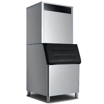 FABRICA DE HIELO MIGSA ZBX-350 | Máquina Fabricadora de Hielo Frappe | Producción 350 kg por Día | Capacidad 180 kg | Restaurante Cafetería Hotel | Restaurante Oficina Refrigerar Congelar Cocina Comedor Cocina Industrial Conservar Fabricar Bar Restaurante Oficina