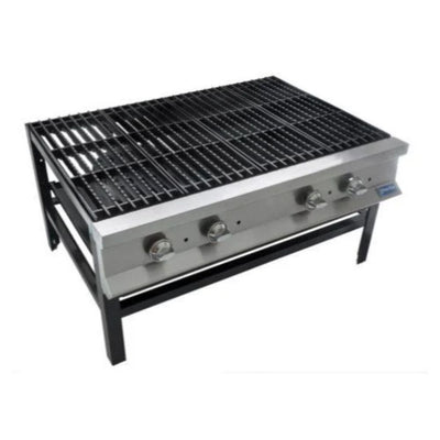 FOGÓN SAN-SON SSF2 | Fogón | Gas | 2 Quemadores | Acero Inoxidable | Cocina Industrial Restaurante Hotel Cocinas Fondas Restaurantes Cenaduría Comedores Industriales Preparación de Alimentos Cocción