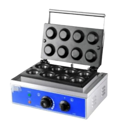 MIGSA WHT8SI | Formadora | Tartaletas Repostería | Tartaletas | Reloj 5 Min | Eléctrica | Ace5ro Inoxidable Aluminio | Acero Inoxidable Platos Fundición Aluminio Teflón Ocho Piezas Reloj Cinco Minutos Foco Piloto Indicador Peso Diez Kilográmos