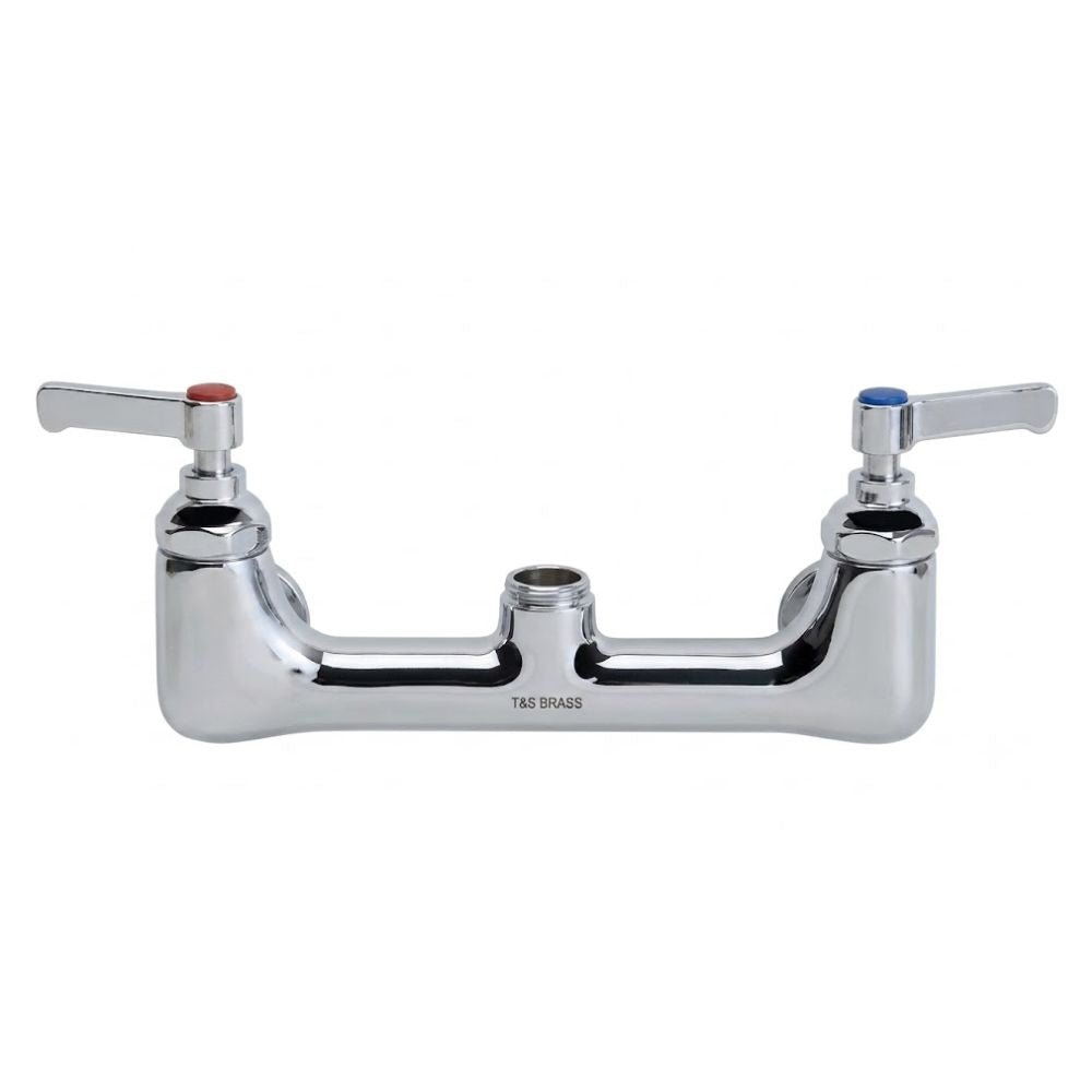 GRIFERÍA TKN TEKNIKITCHEN TKNM8W | Base Mezcladora a Pared 8" | Latón | Restaurante Cocina Industrial