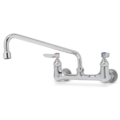 GRIFERÍA T&S BRASS B0231M | Llave Mezcladora a Pared | Restaurante Cocina Industrial