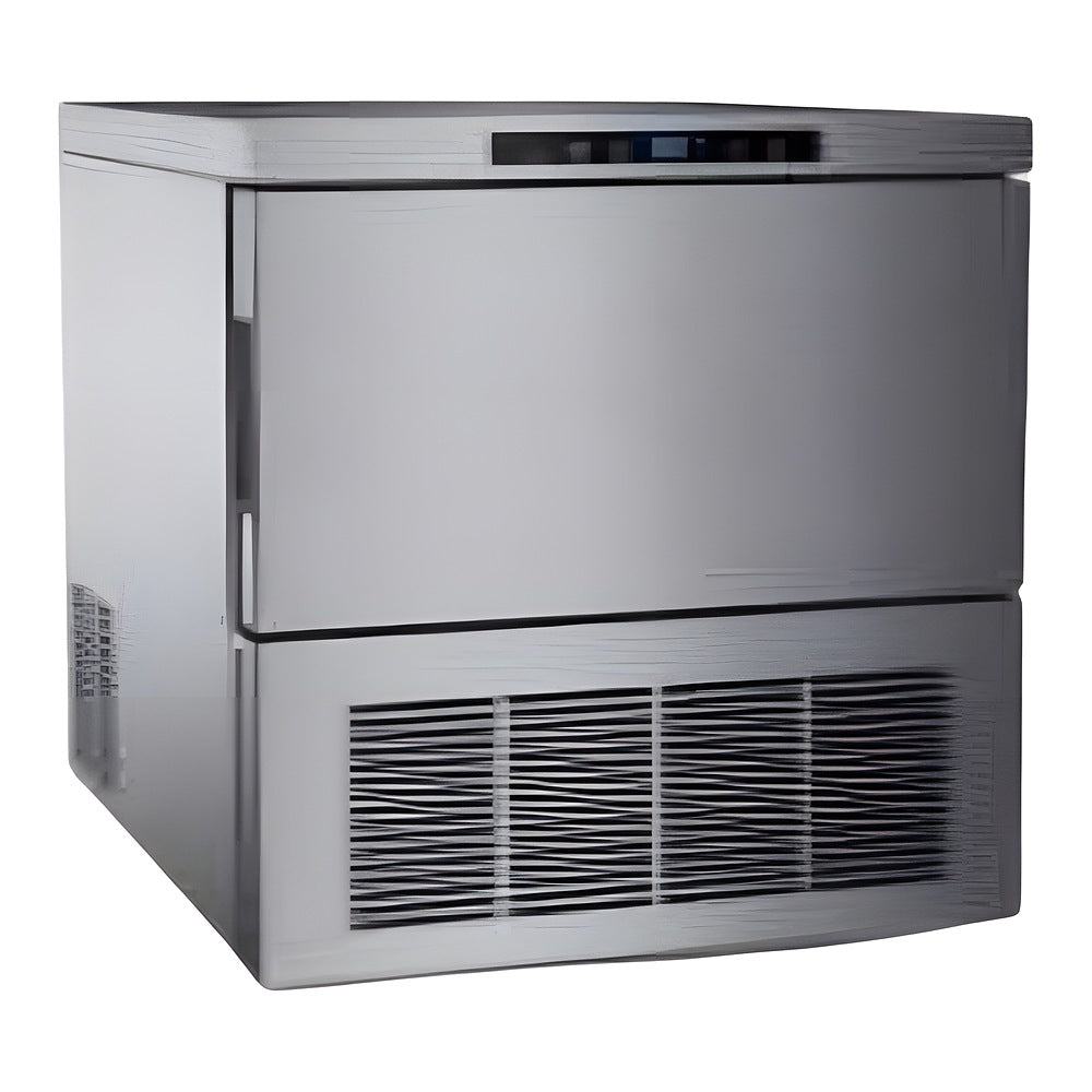 Fabrica de Hielo Migsa HB-100, producción 100 kg por día, en acero inoxidable.