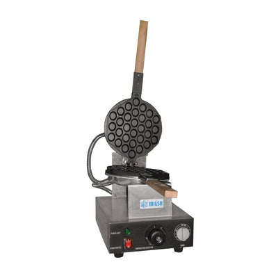 Migsa Hk-Q1 Wafflera De Burbuja Eléctrica Acero Inoxidable Termostato 120 V.
