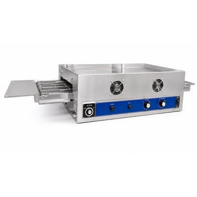 HORNO PARA PIZZA ELÉCTRICO DE BANDA MIGSA HIPE-18 | Banda | Eléctrico | Acero Inoxidable | Restaurante Cocina Comercial | Horno de Banda Transportador de Cinta para Pizza Continuo Comercial Acero Inoxidable Pizzería Restaurante Cocina Comercial Negocio Pizzas