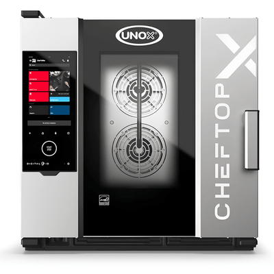 HORNO UNOX XADA-0611-GXRS-NP | Horno Combinado | Gas | Cámara de Cocción Moldeada en Acero 316L | Panaderia Restaurante Reposteria