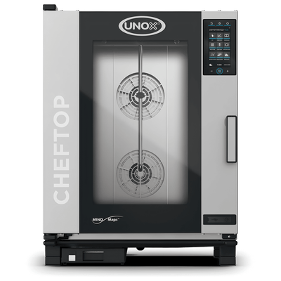 HORNO UNOX XEVC-1011-EPRM-MS | Horno Combinado | Eléctrico | Acero Inoxidable | Comedor Industrial Cafeteria Cortes