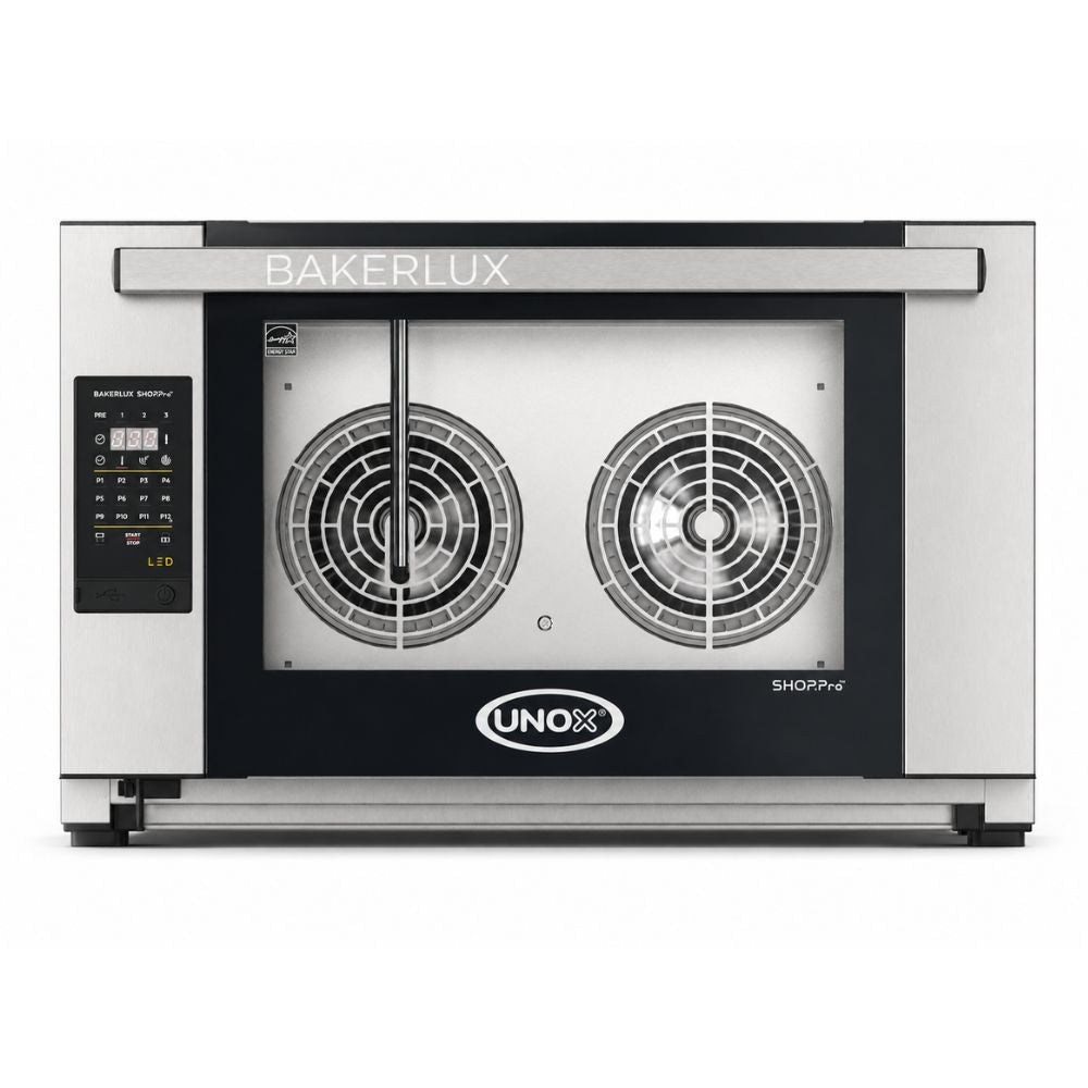 HORNO UNOX ROSSELLA XEFT-04EU-ELDV | Horno de Convección | Temperatura Variable de 30° ~ 260°C | No Incluye Charolas | Restaurante Panaderia Cafeteria