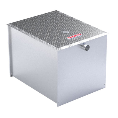 INTERCEPTOR DE GRASA Coriat IC-187 | Interceptor de Grasa | 45 Kg De Grasa | Acero Inoxidable | Hotel Restaurante Cafetería Comedor Grasa Restaurante Cafetería Bar Limpieza Para Loza.