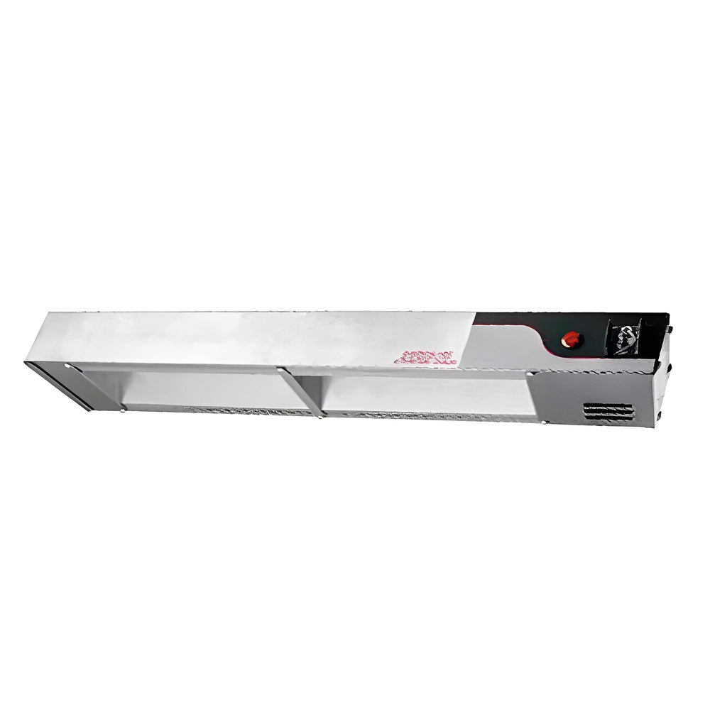 Lampara Migsa ISW-03-B, 122 x 15.5 x 6.5 cm, en acero inoxidable.