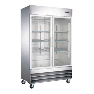 Icehaus RV-2PC-SS-01 Refrigerador Vertical 2 Puertas Solida 47 Pies - 1321 Litros - Refrigeradores - Icehaus - KitchenMax Store