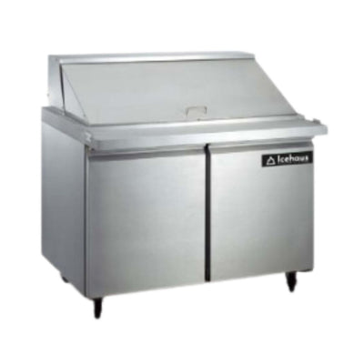 Icehaus MEMT-2P-SS-02 Mesa Refrigerada MEGA TOP 2 Puertas 13 ft3 Bar Restaurante Cafeteria Guarniciones Comedores Industriales Cocinas Industriales Panaderia Carniceria Preparacion Sushi Postres Ensaladas Baguettes. KitchenMax.Store. Envíos seguros a todo México. Cotiza hoy mismo.